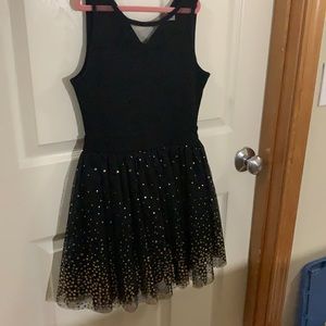 Black and Gold dress